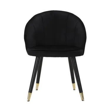 KRZESŁO LOTY CZARNE 57 58 80 cm